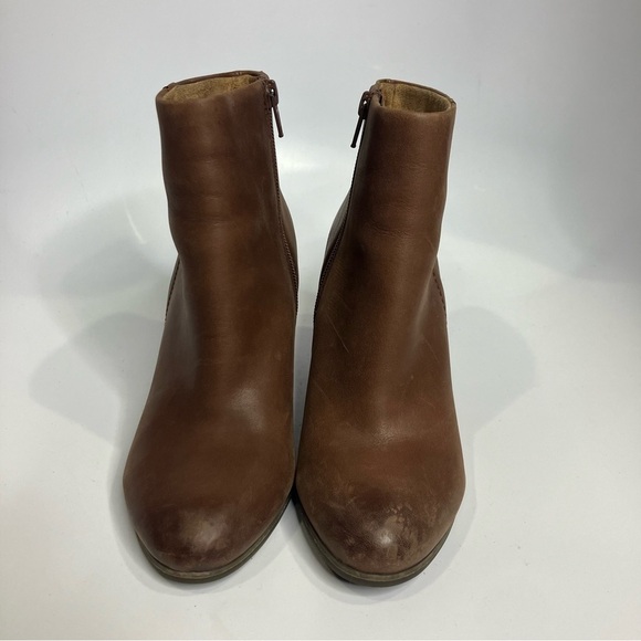 Vionic Kennedy ankle boots brown tan leather size 6 - Picture 3 of 10